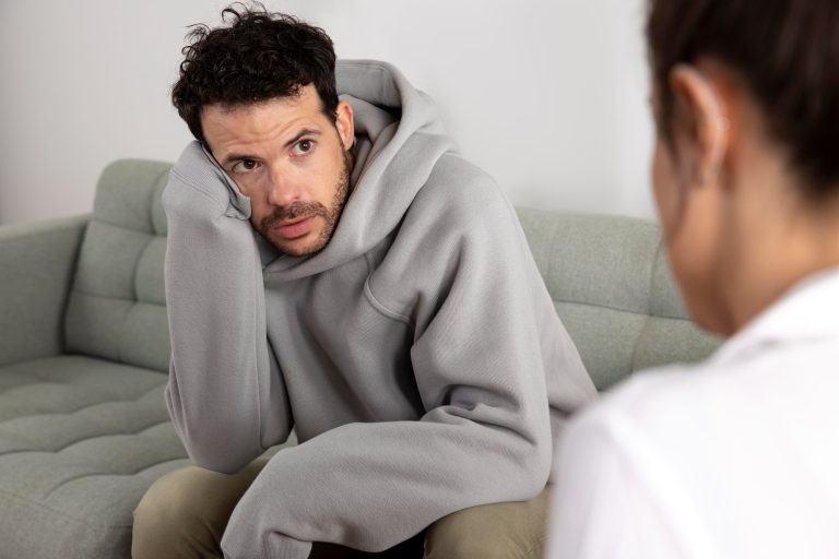 Why don’t men talk about their anxiety?