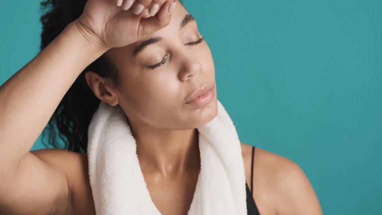Why sweat can trigger acne breakouts